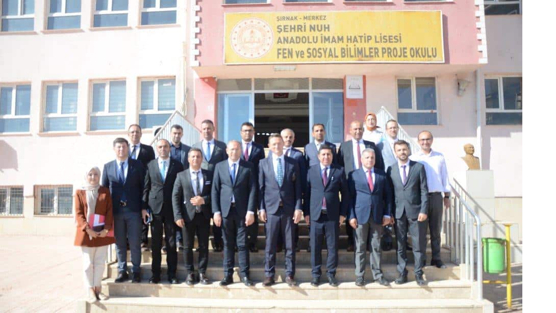 Özel Öğretim Kurumları Genel Müdürü Sayın Ömer İNAN ,Şırnak ilini ziyaret etti.